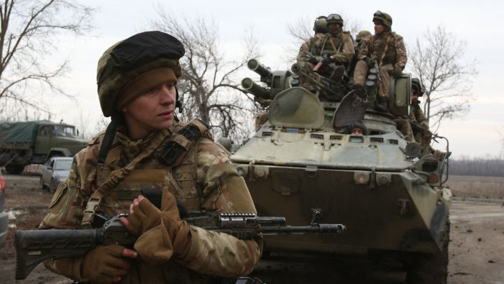 Tanques en la guerra de Rusia y Ucrania