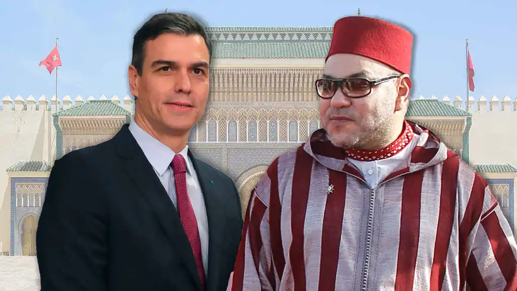 Pedro Sánchez y Mohamed VI