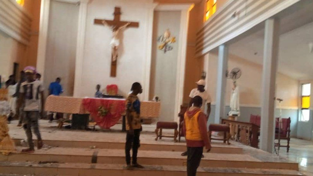Mataza de católicos en Nigeria