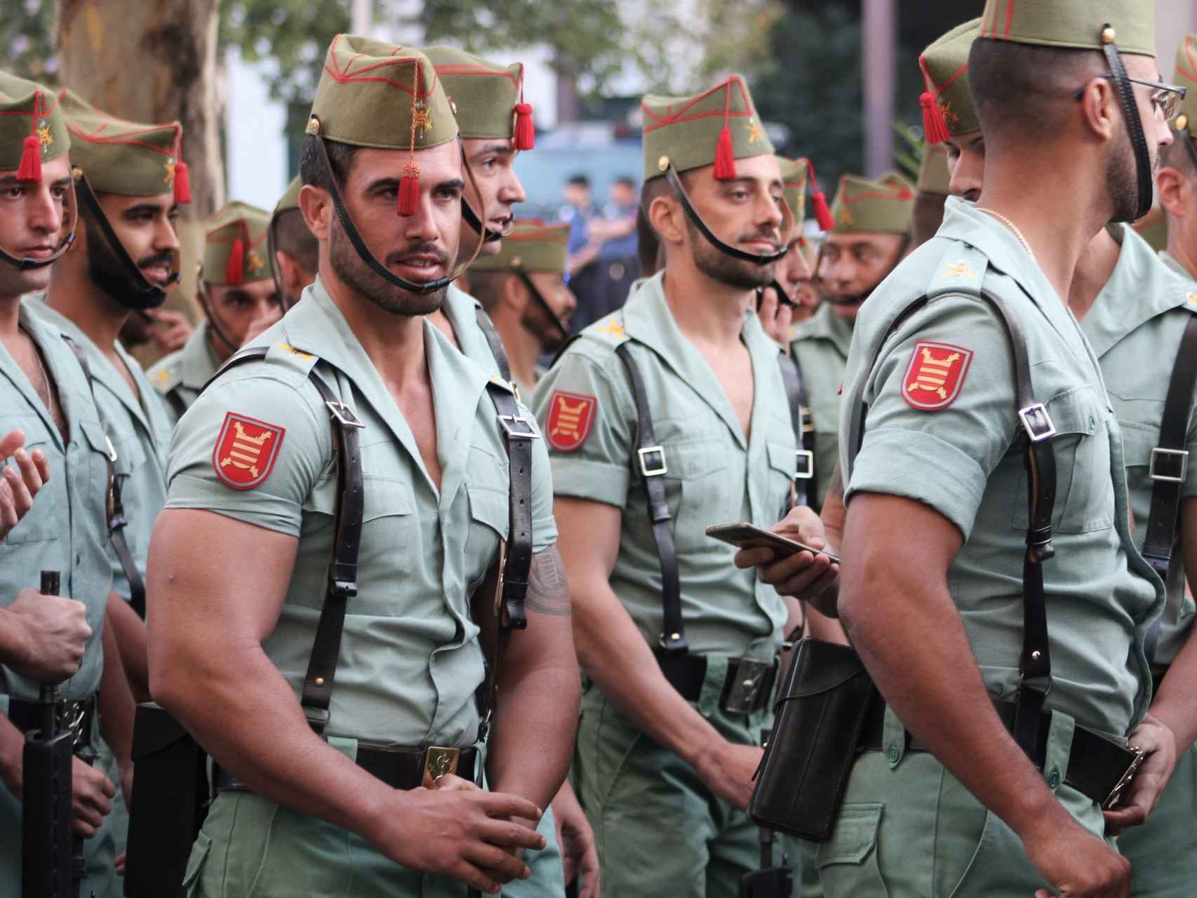 La Legion Española y la Bandera Comandante Franco de Melilla
