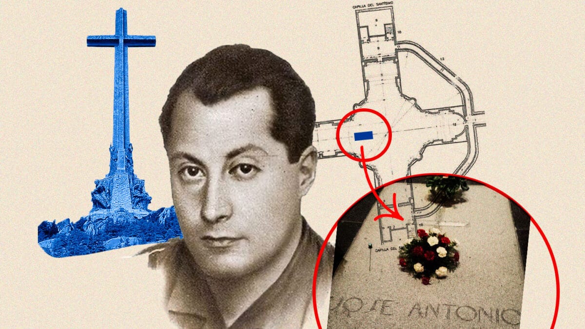 José Antonio Primo de Rivera y la Cruz del Valle de los Caídos